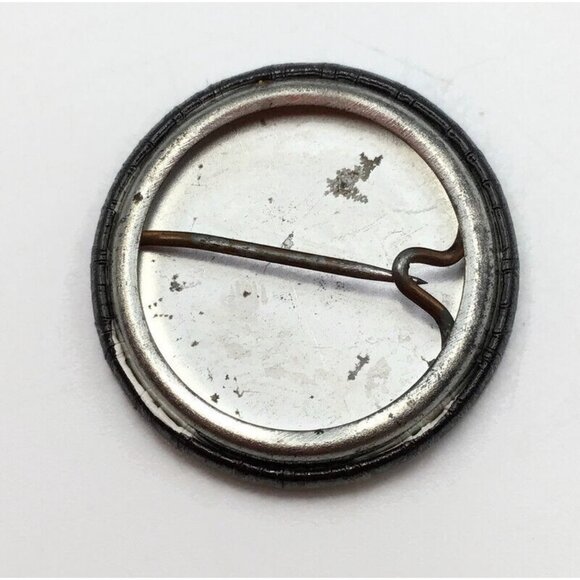 Keith Haring Flying Angel Pin Back Button Black & Yellow Vintage 1987 Pop Art - Picture 4 of 5